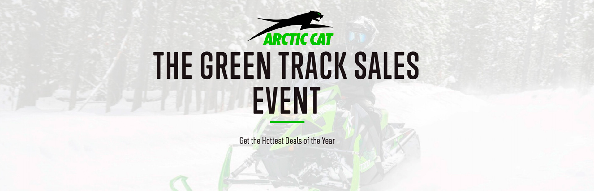 Read more about the article THE GREEN TRACK SALES EVENT SNOW – Snowmobile