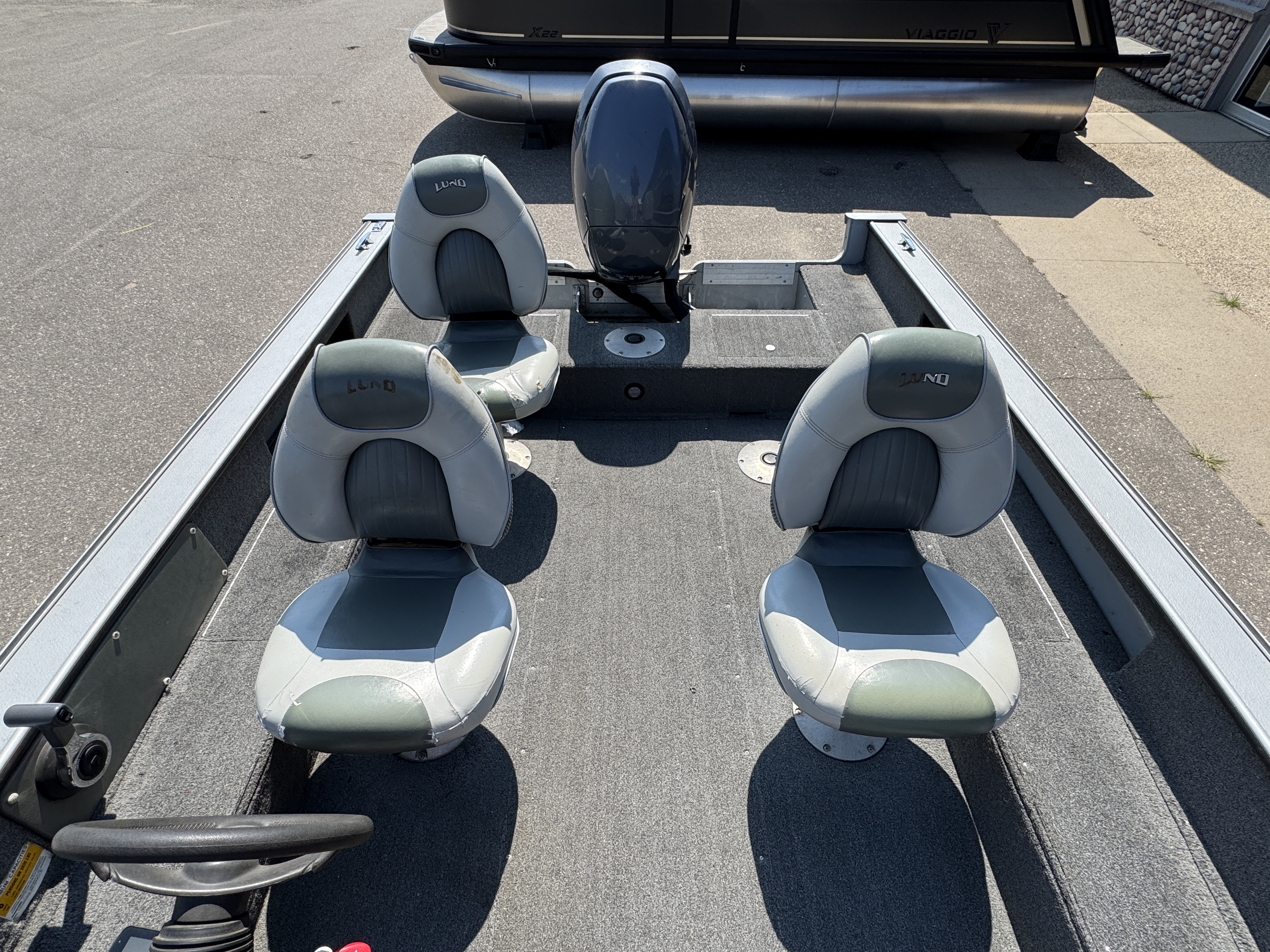 2003 LUND 1700 ANGLER SS BOAT