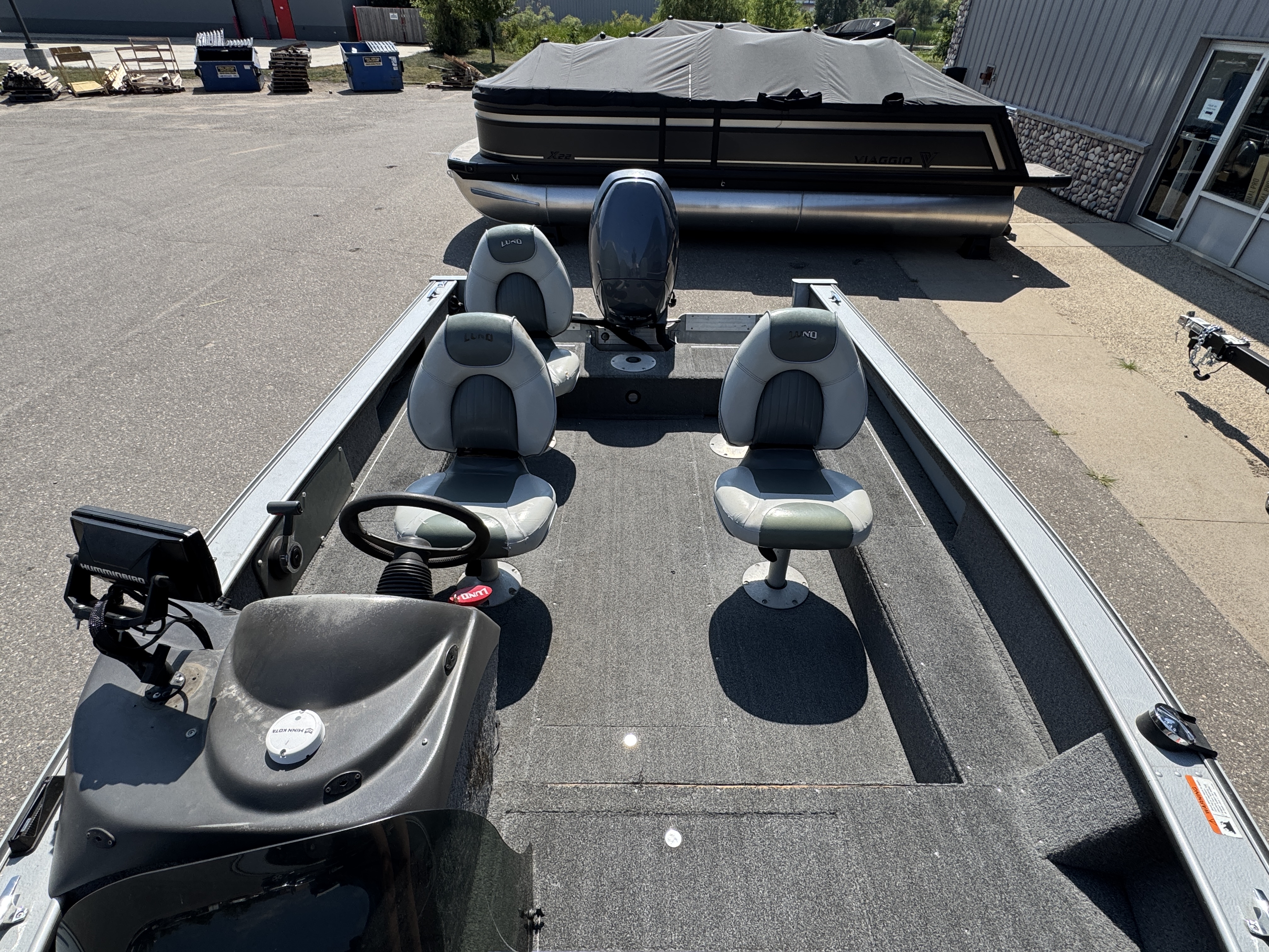2003 LUND 1700 ANGLER SS BOAT