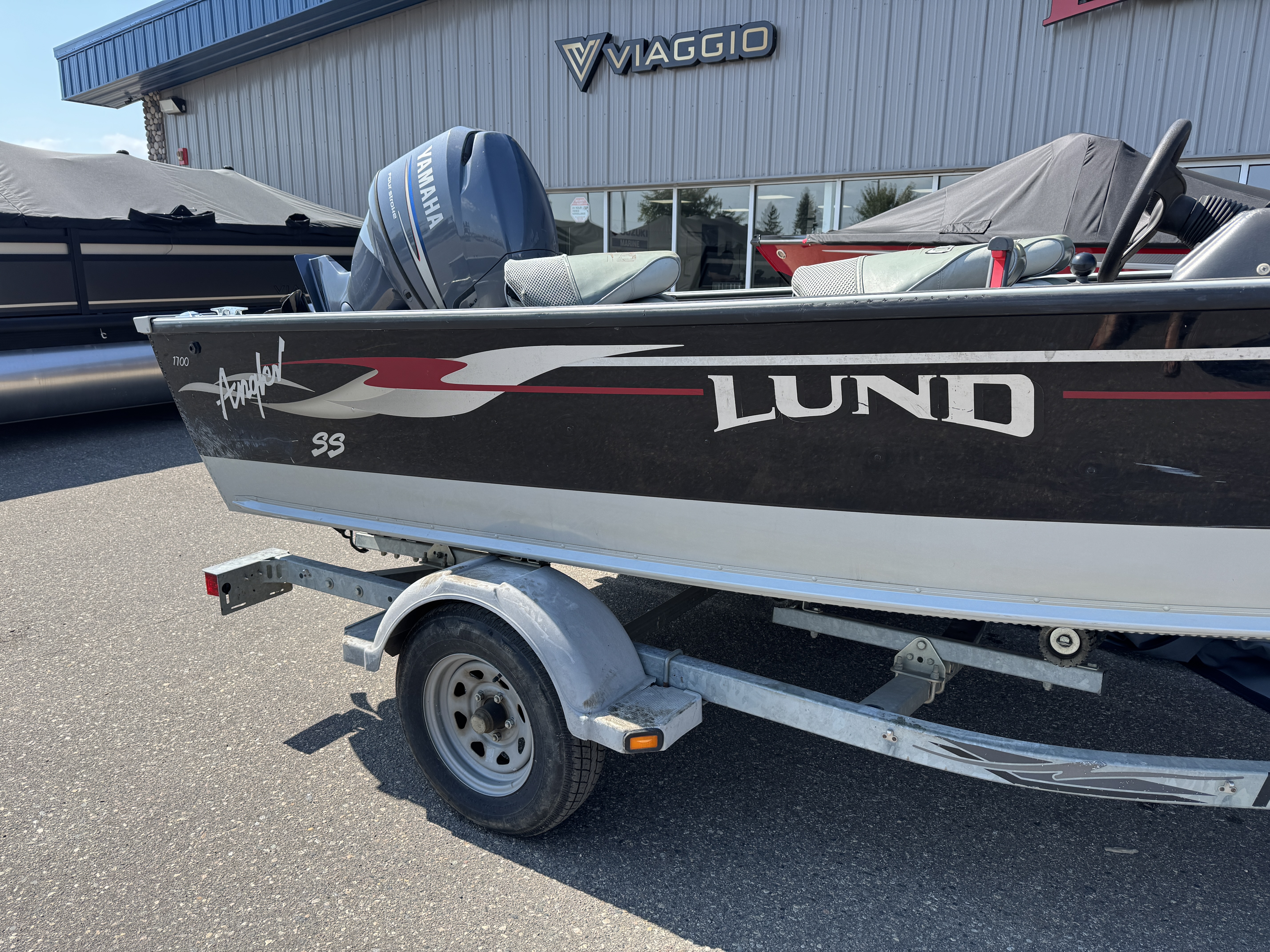 2003 LUND 1700 ANGLER SS BOAT