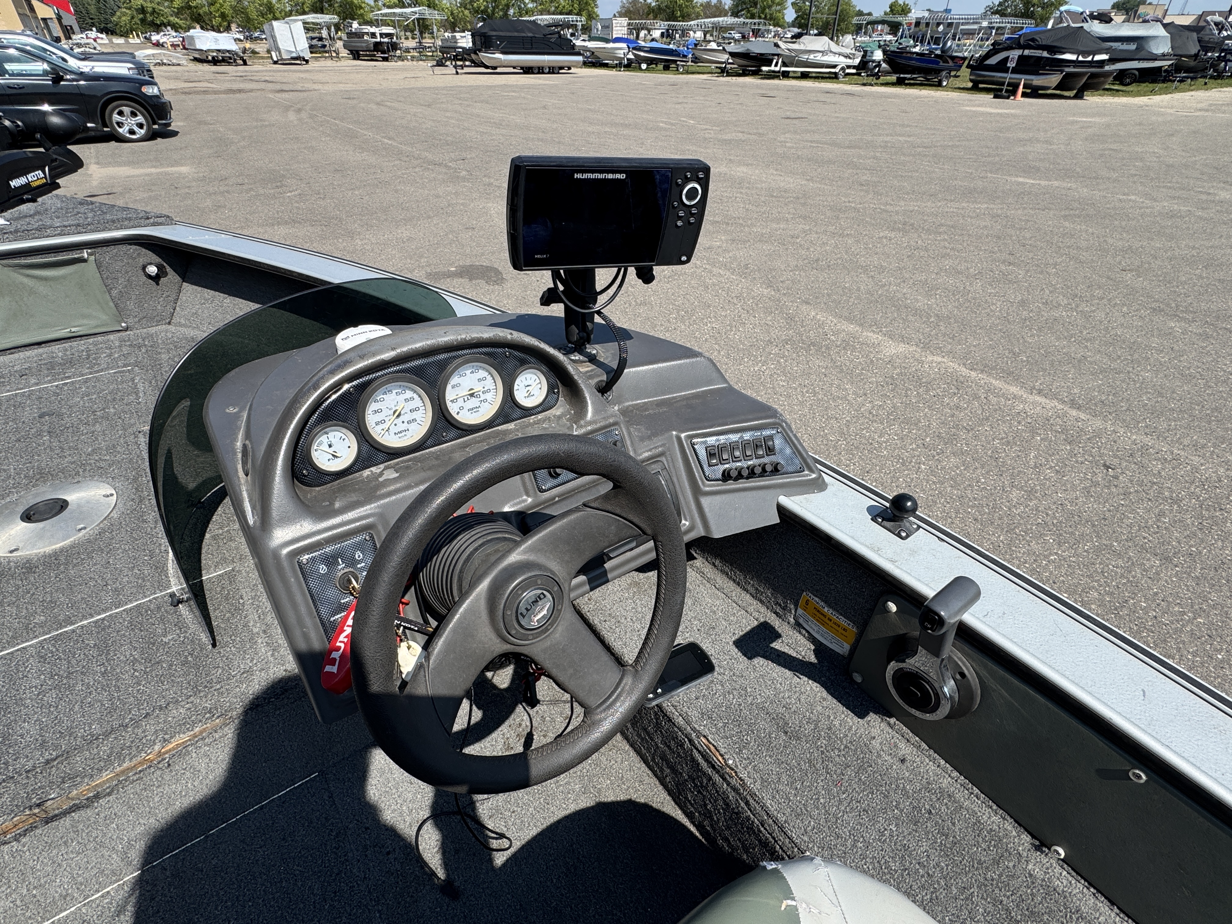 2003 LUND 1700 ANGLER SS BOAT