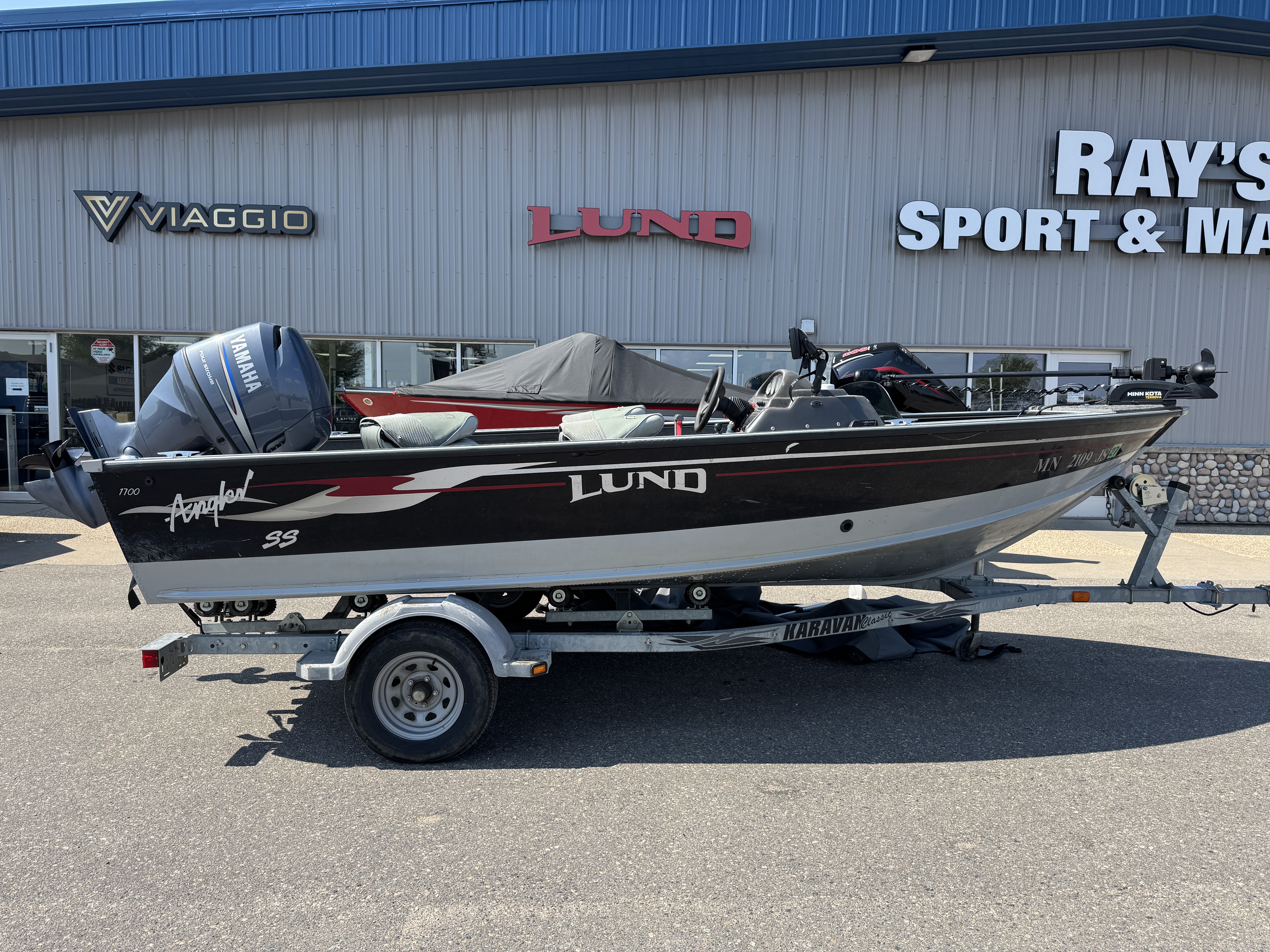 2003 LUND 1700 ANGLER SS BOAT