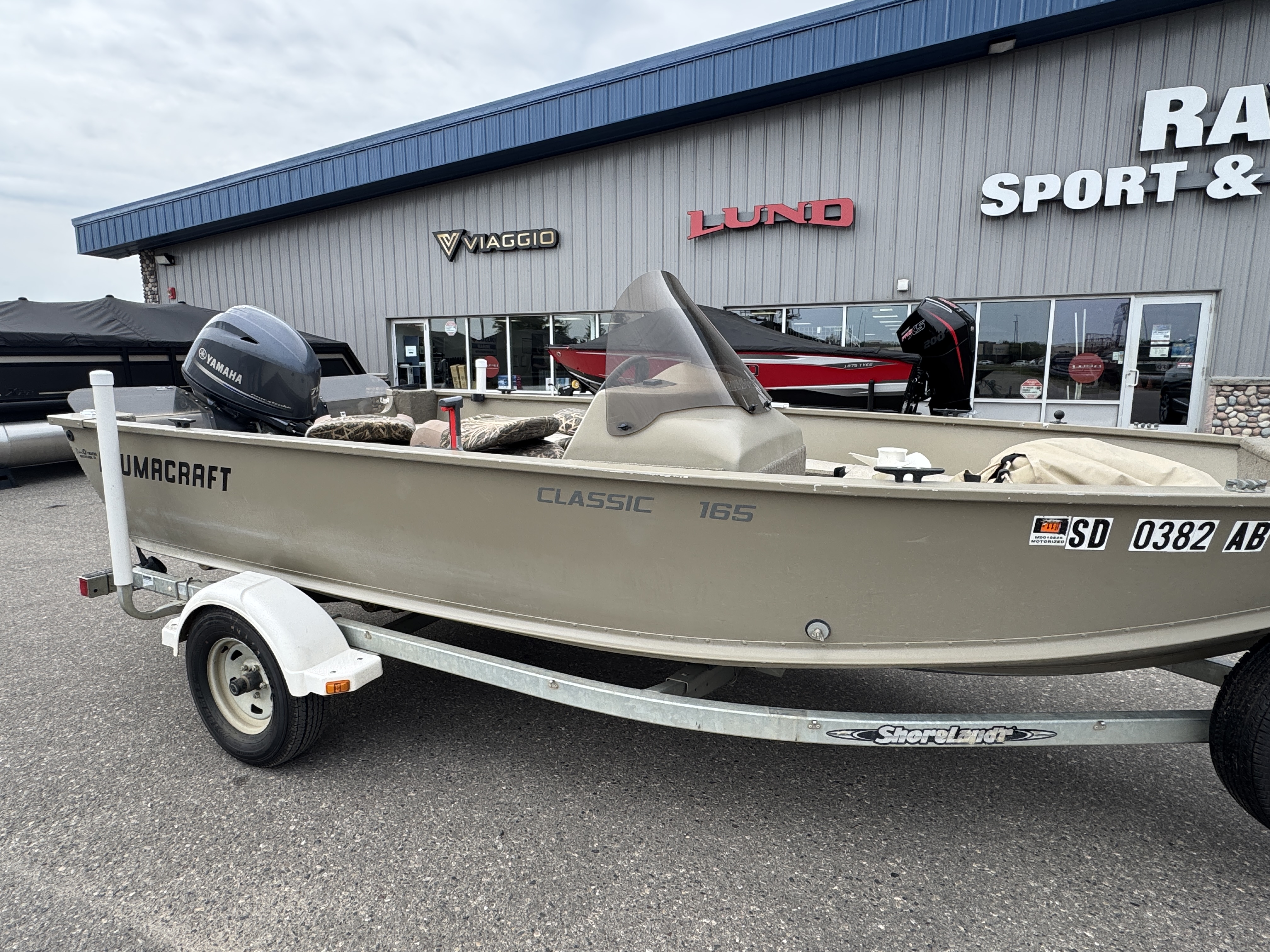 2011 ALUMACRAFT CLASSIC 165 BOAT