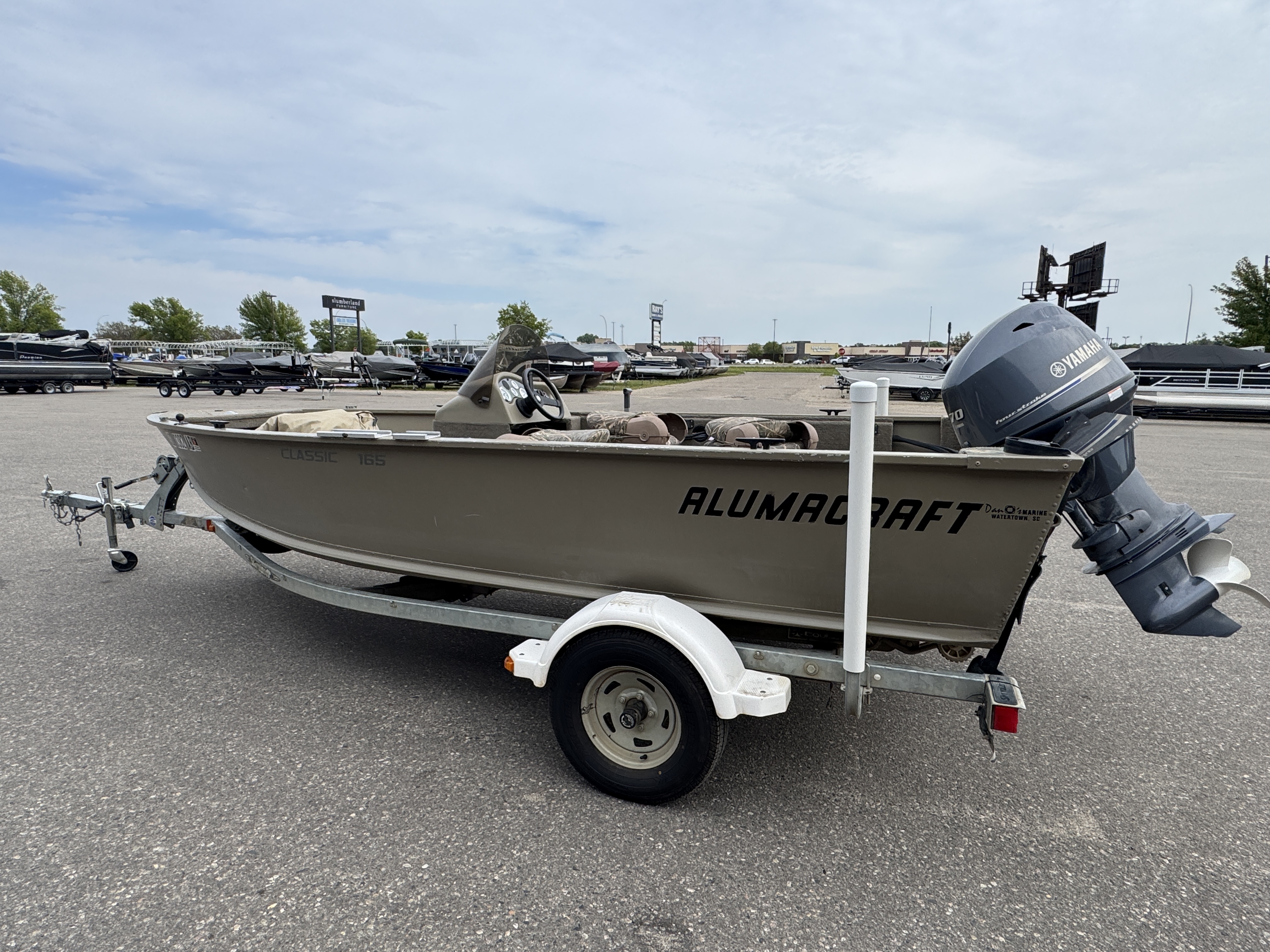 2011 ALUMACRAFT CLASSIC 165 BOAT